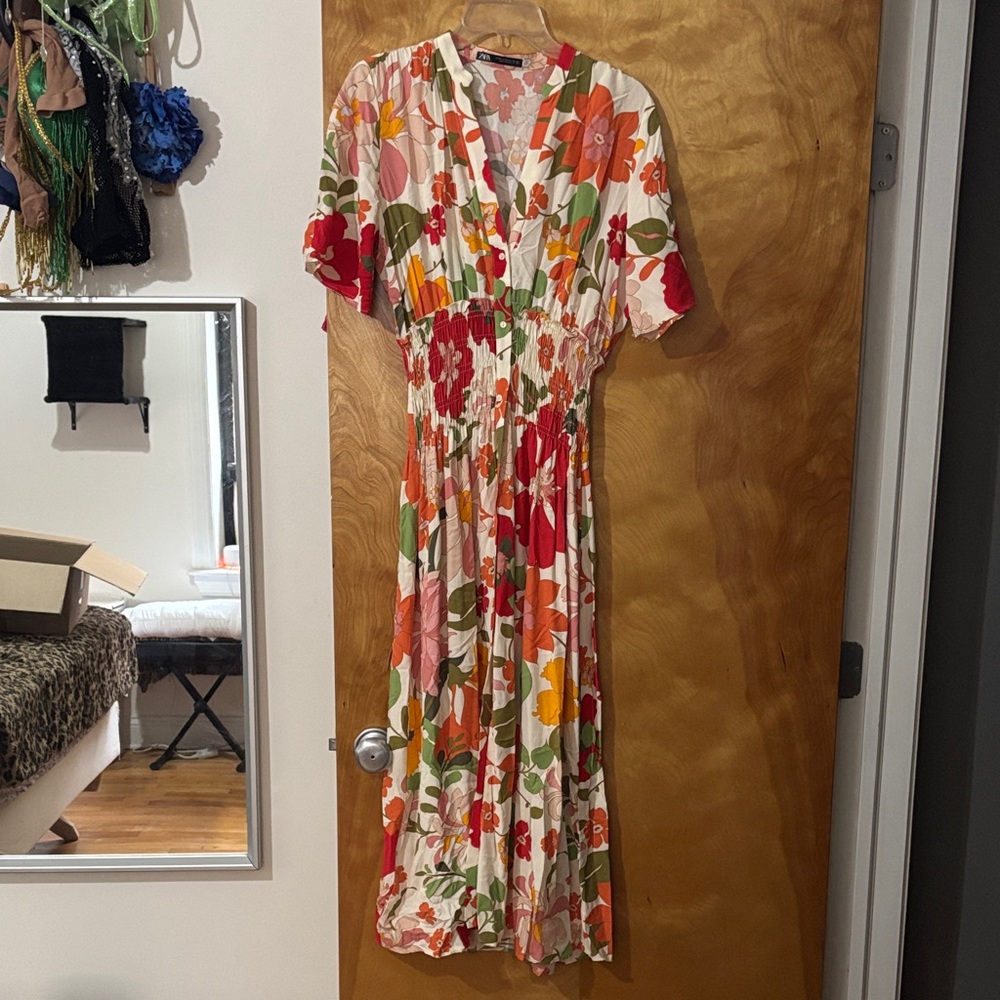 Floral Midi Dress